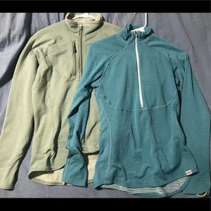 Set of two Patagonia long-sleeve tops